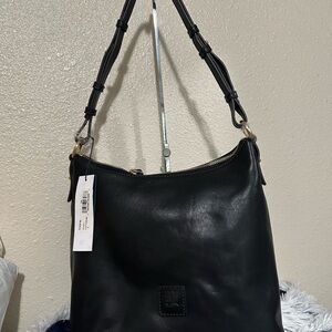 Dooney & Bourke Black Leather Shoulder Bag